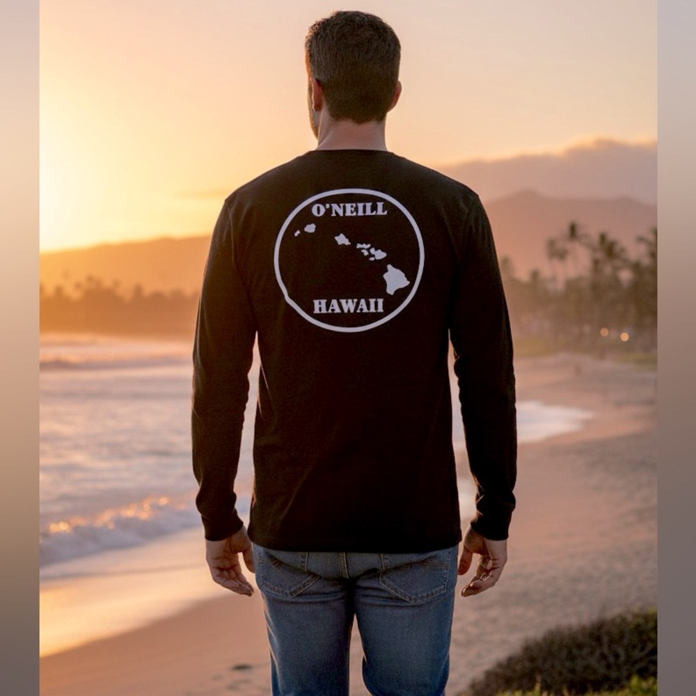 ONEILL Men’s Long Sleeve Hawaii Tee